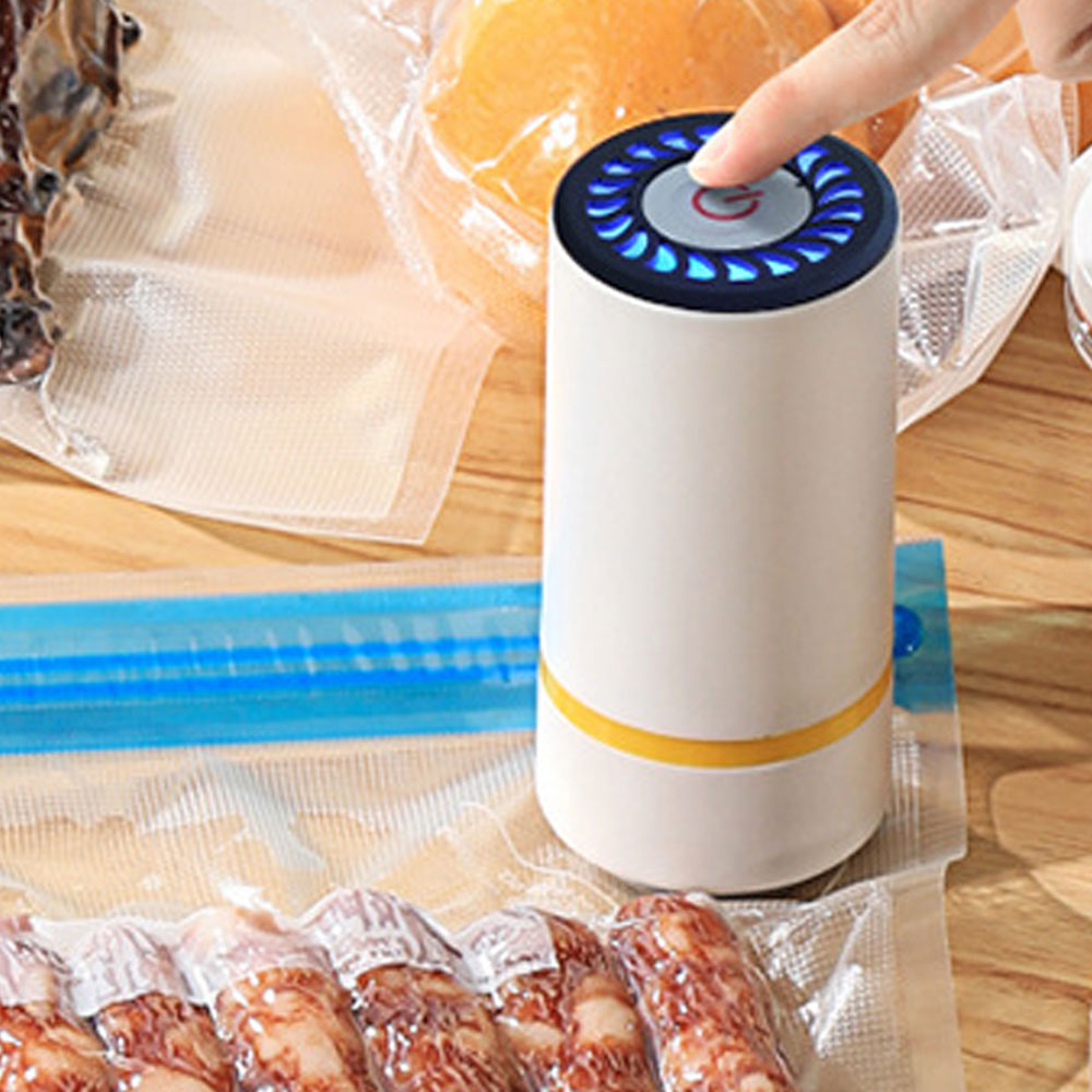 Meal Prep Kitchen - Sigillatrice Sottovuoto Portatile Senza Fili, Pompa