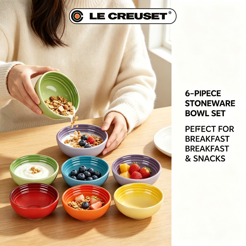 LE CREUSET, set da 6 ciotole i - Meal Prep Bowl recensione e prezzo
