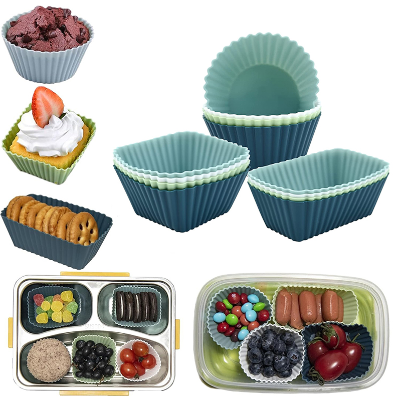 4/10/12 pz Silicone riutilizza - Meal Prep Bowl recensione e prezzo