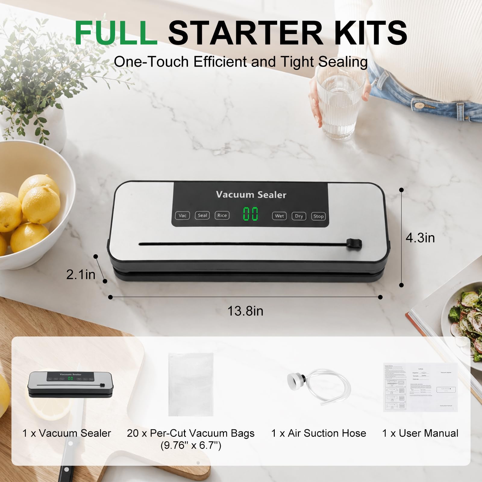 Macchina sigillatrice sottovuo - Meal Prep With Rice recensione e prezzo